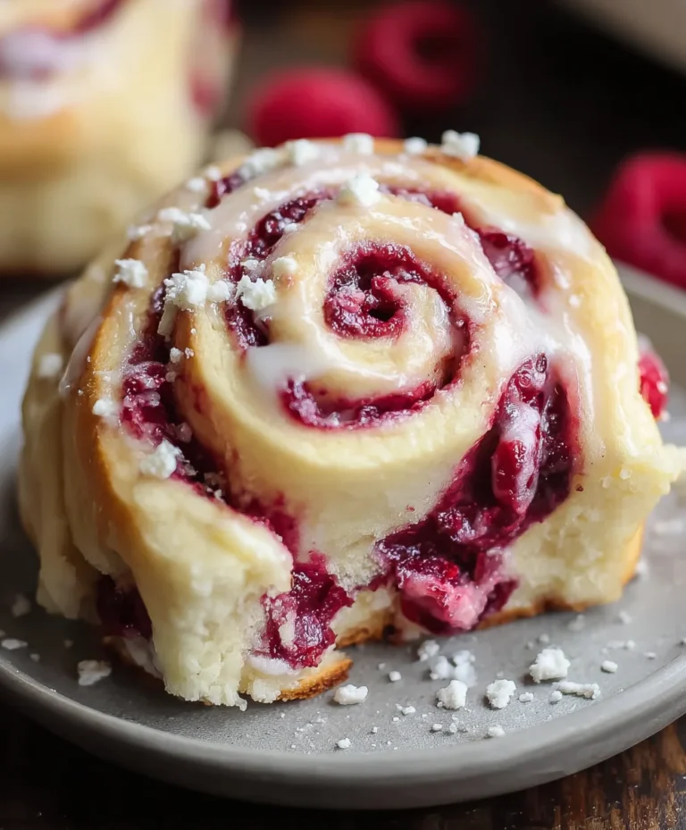 White Chocolate Raspberry Rolls – Irresistible Sweet Treat