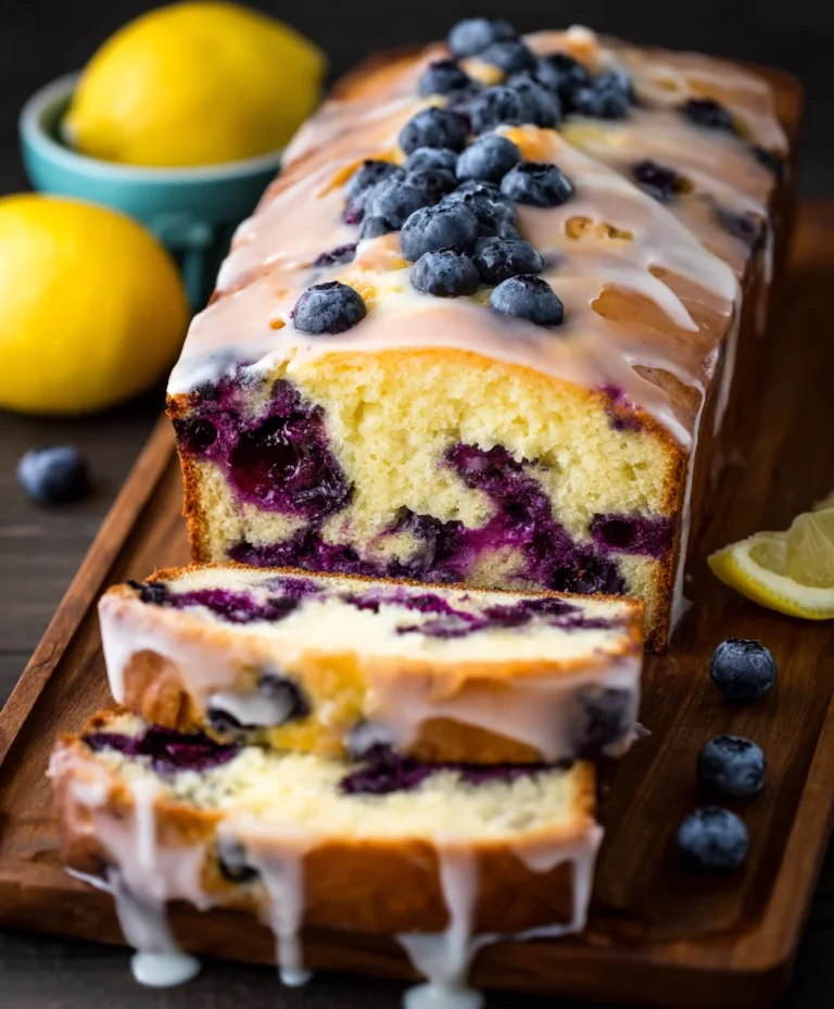 Lemon Blueberry Yogurt Loaf-Easy & Delicious Recipe