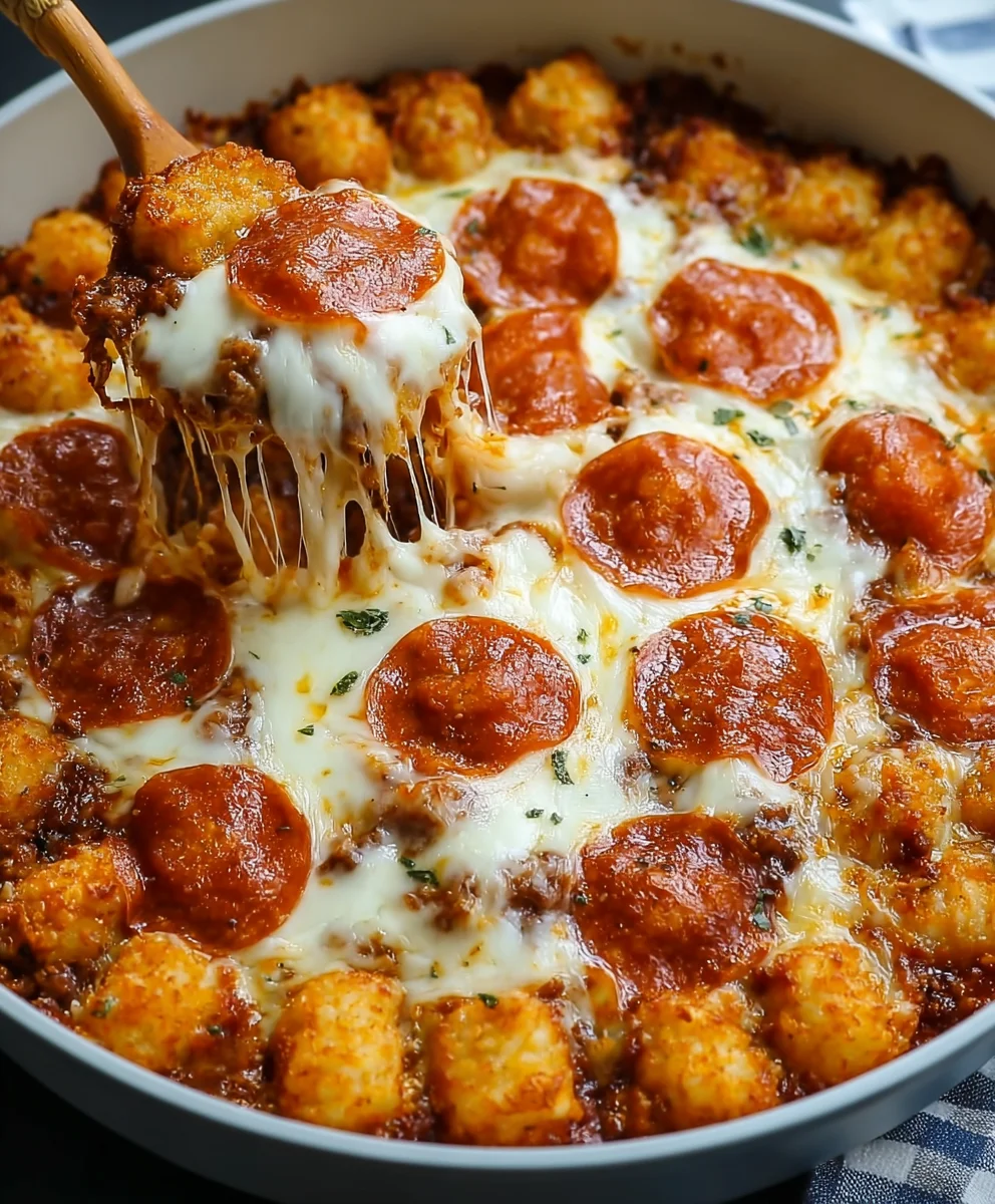 Easy Beef Tot Casserole Recipe - Family Favorite