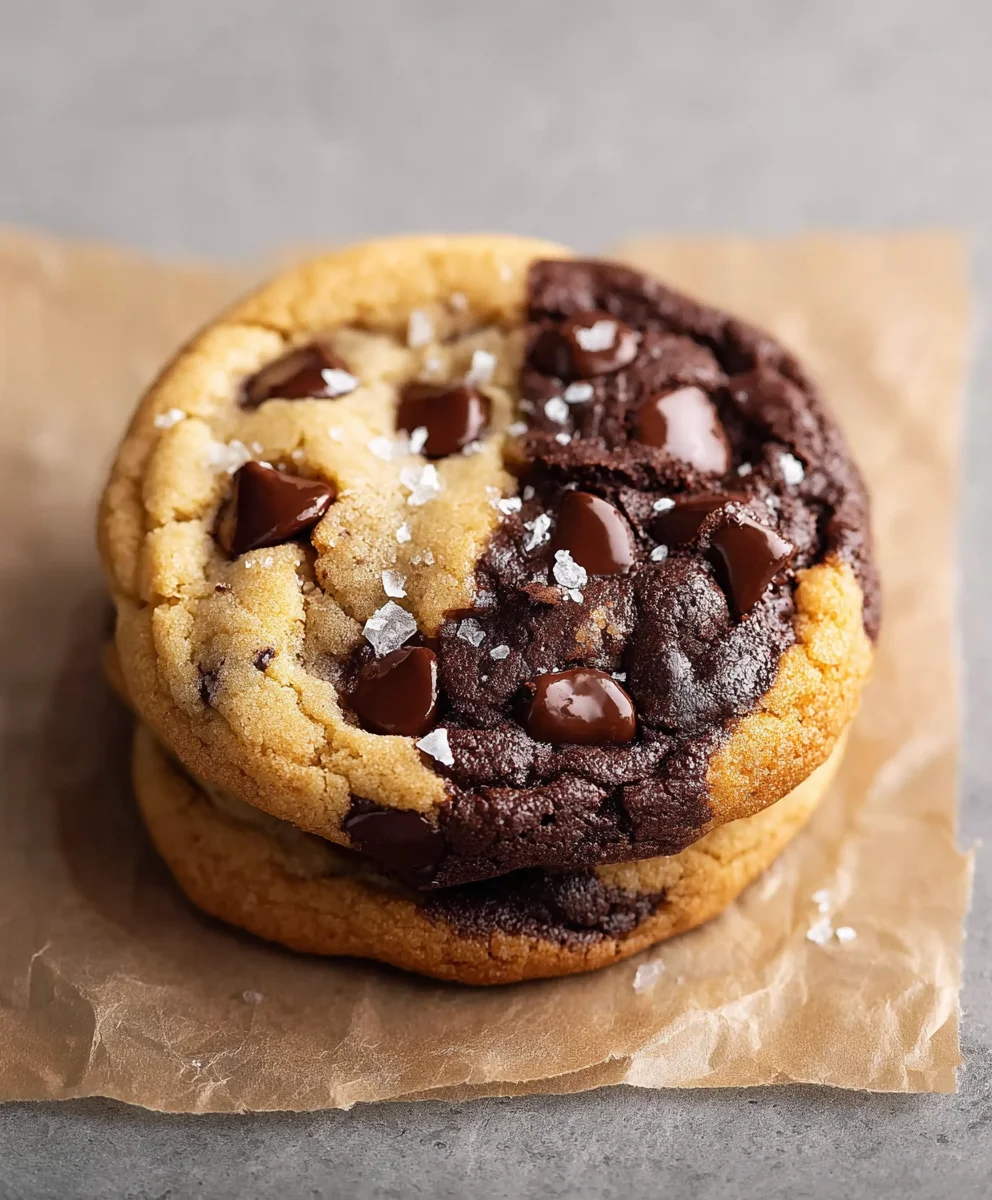 Chewy Brookie Cookies - The Ultimate Chocolate Chip Brownie Treat