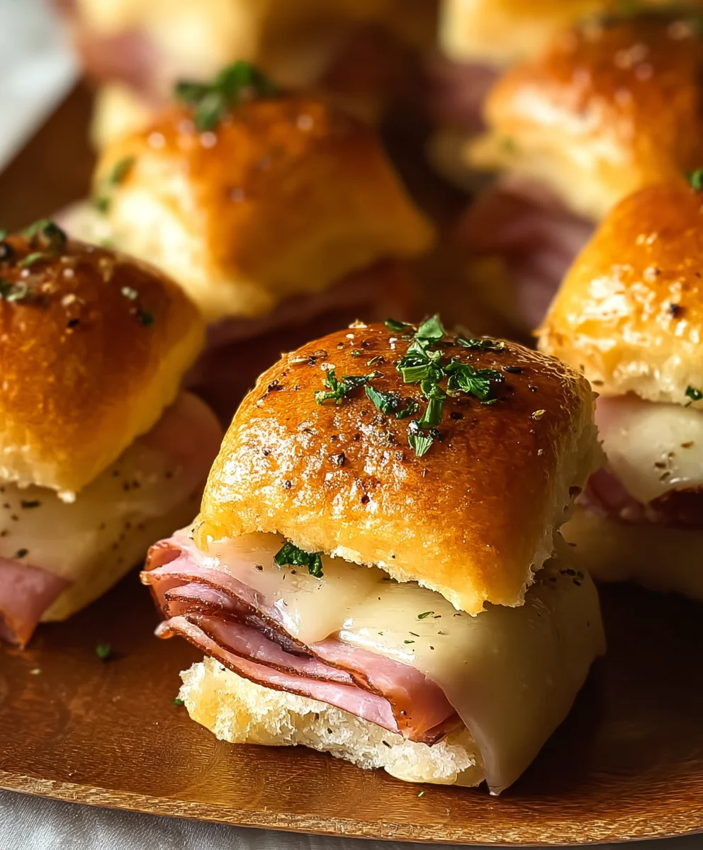 Easy Beef Beef Ham Swiss Sliders Crowd Pleaser