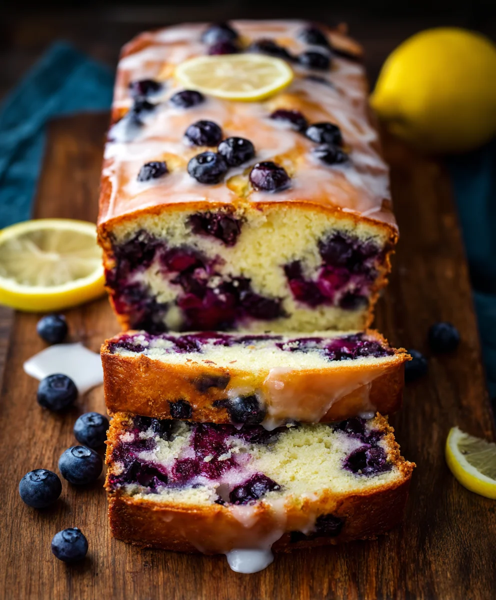 Lemon Blueberry Yogurt Loaf-Easy & Delicious Recipe