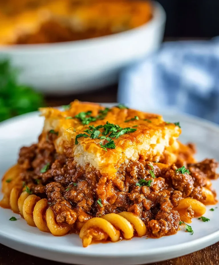 Quick Sloppy Joe Casserole – Easy Family Dinner