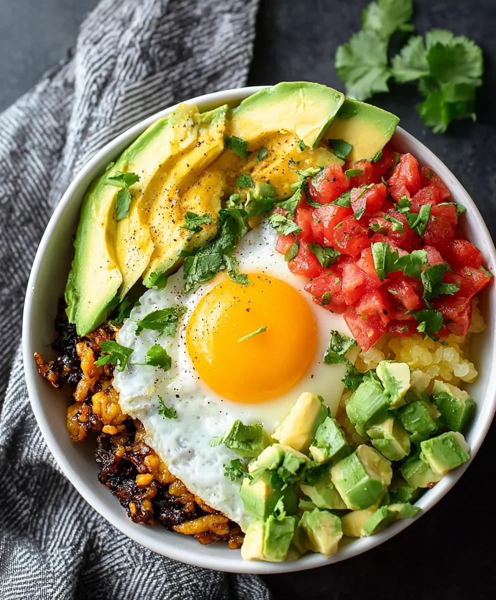 Easy Quick Breakfast Bowl - Fast & Delicious Meal