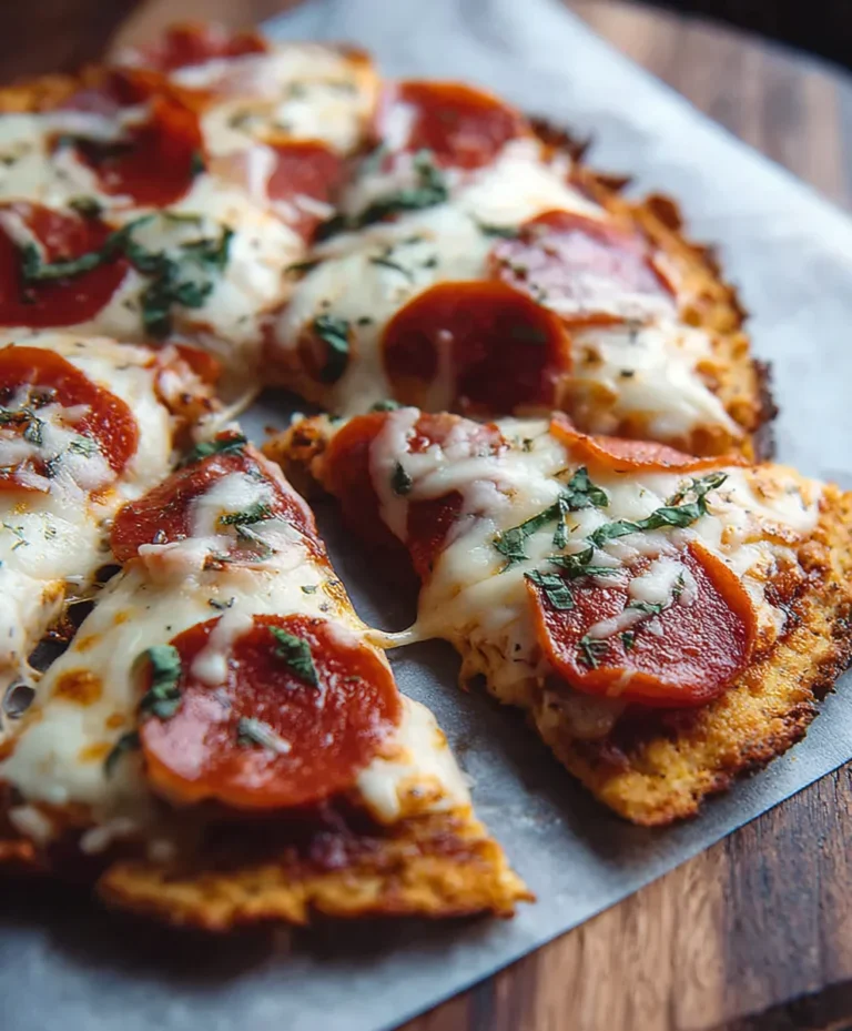 Easy Keto Pizza Chicken Crust Recipe – Low Carb