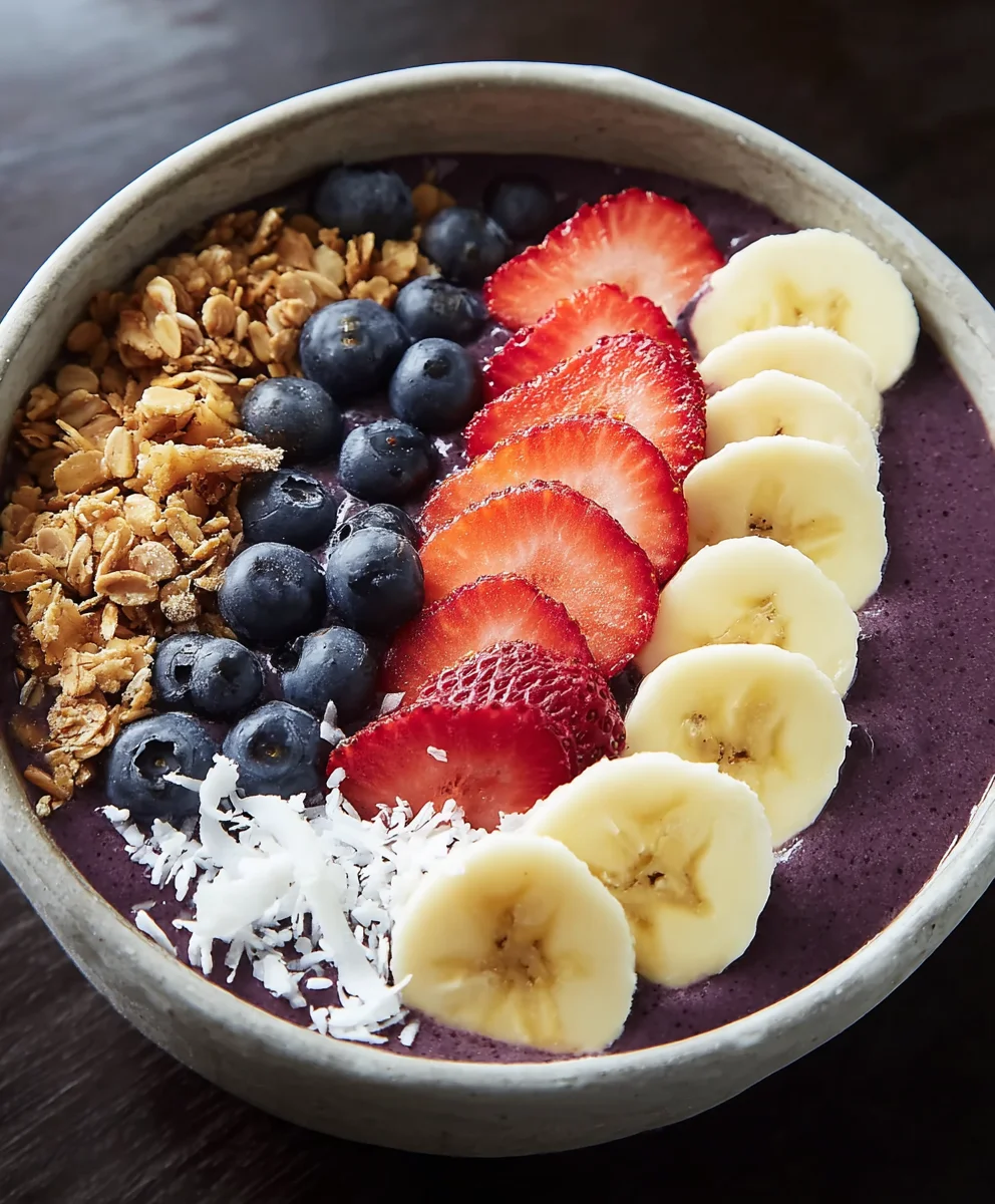 Fresh Acai Bowl - Healthy Breakfast Recipe