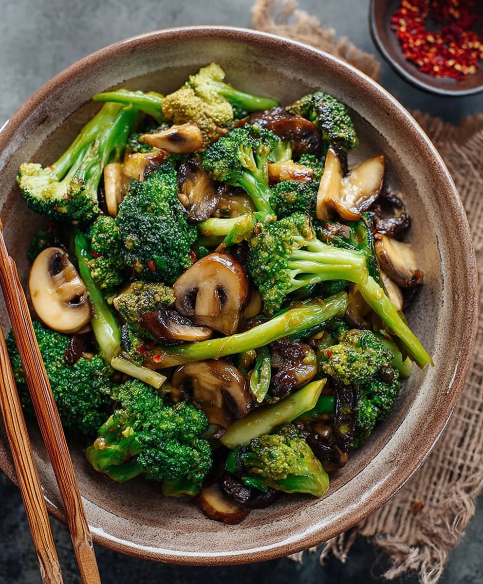Broccoli Mushroom Stir Fry - Quick & Flavorful Beef Recipe