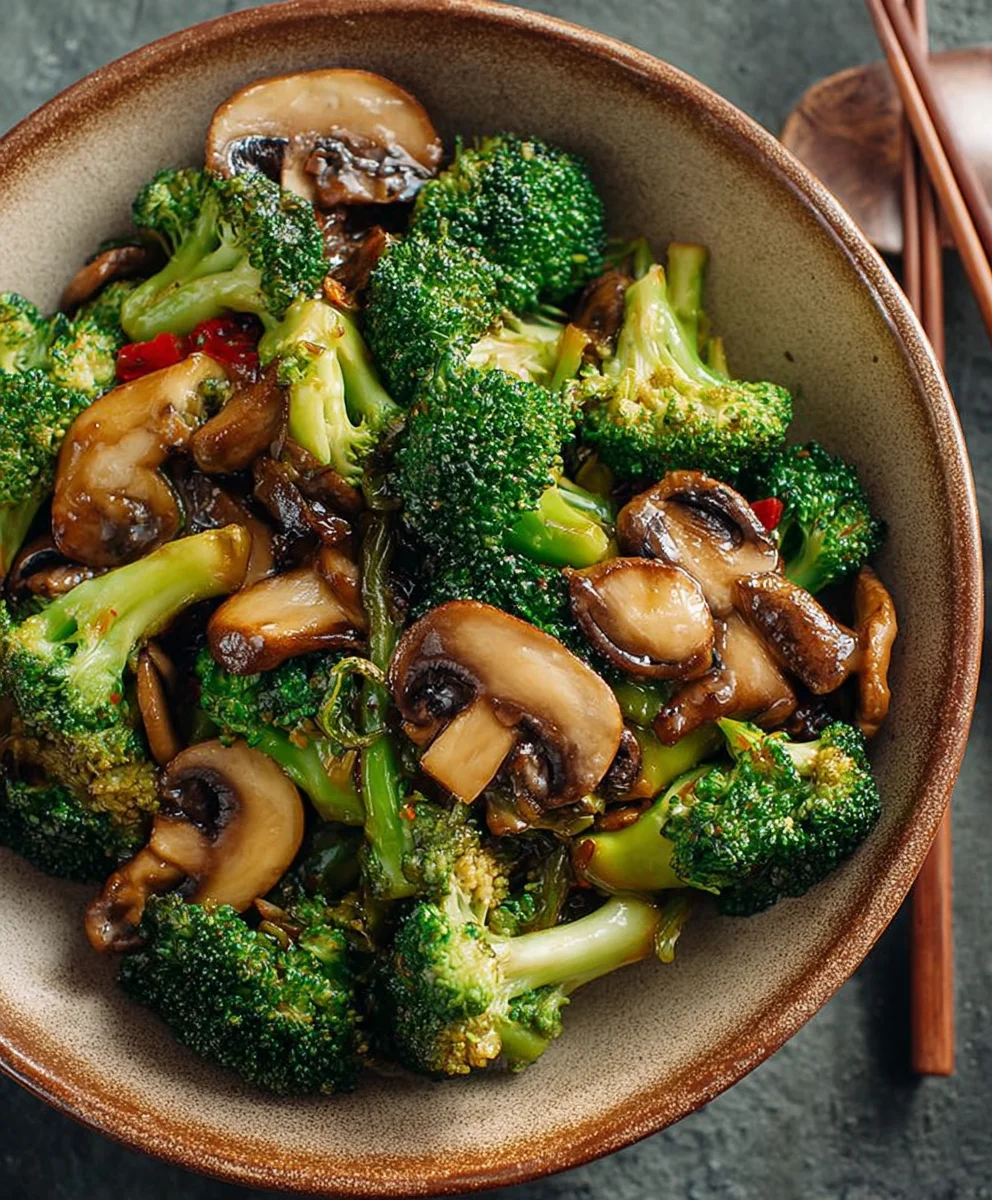 Broccoli Mushroom Stir Fry - Quick & Flavorful Beef Recipe