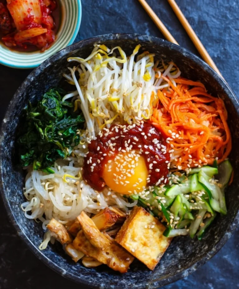 Easy Vegan Bibimbap Recipe – Healthy & Delicious Bowl