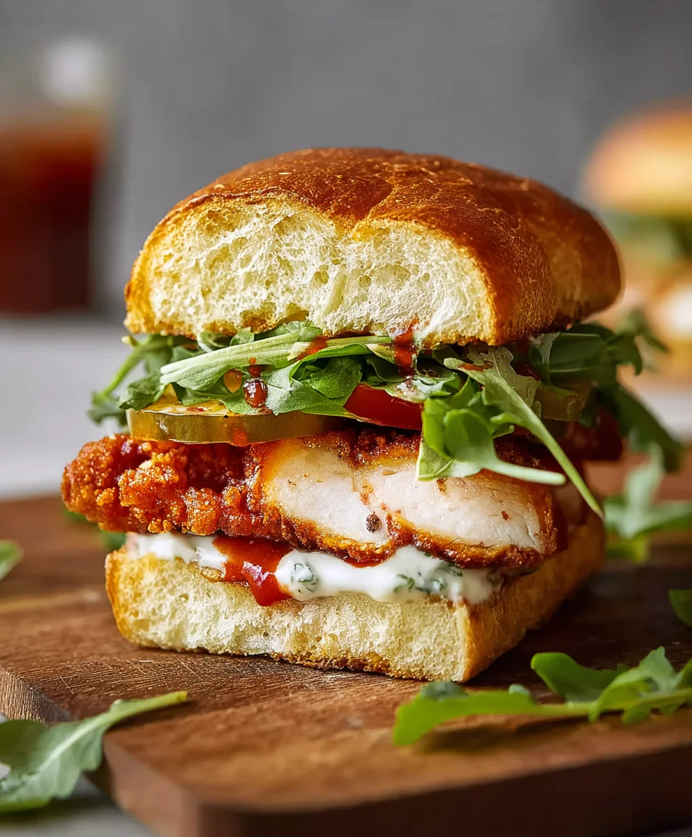 Spicy Baked Beef Nashville Hot Sandwich Recipe