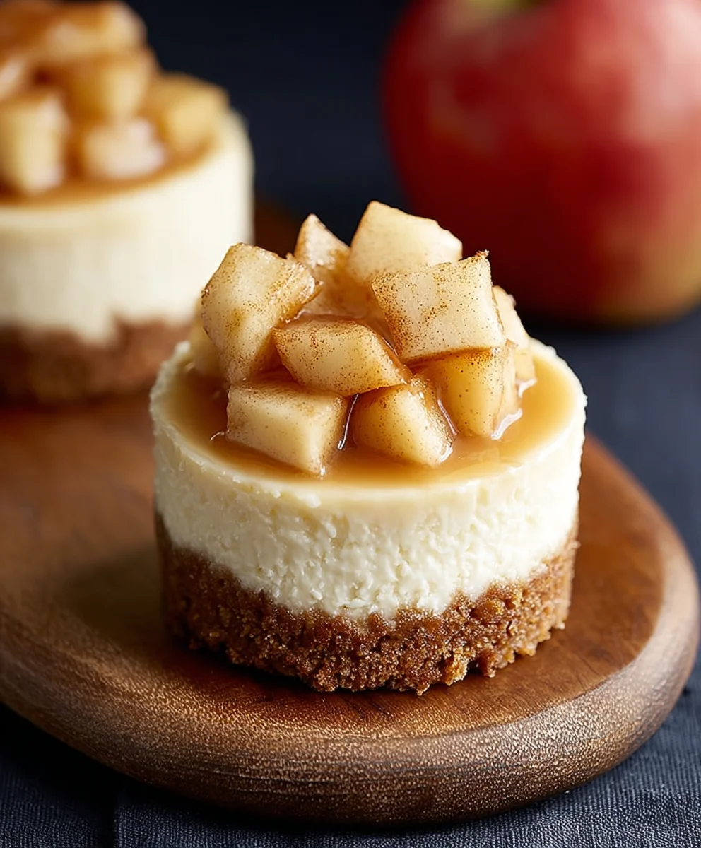 Easy Apple Mini Cheesecakes - Decadent & Quick Treats