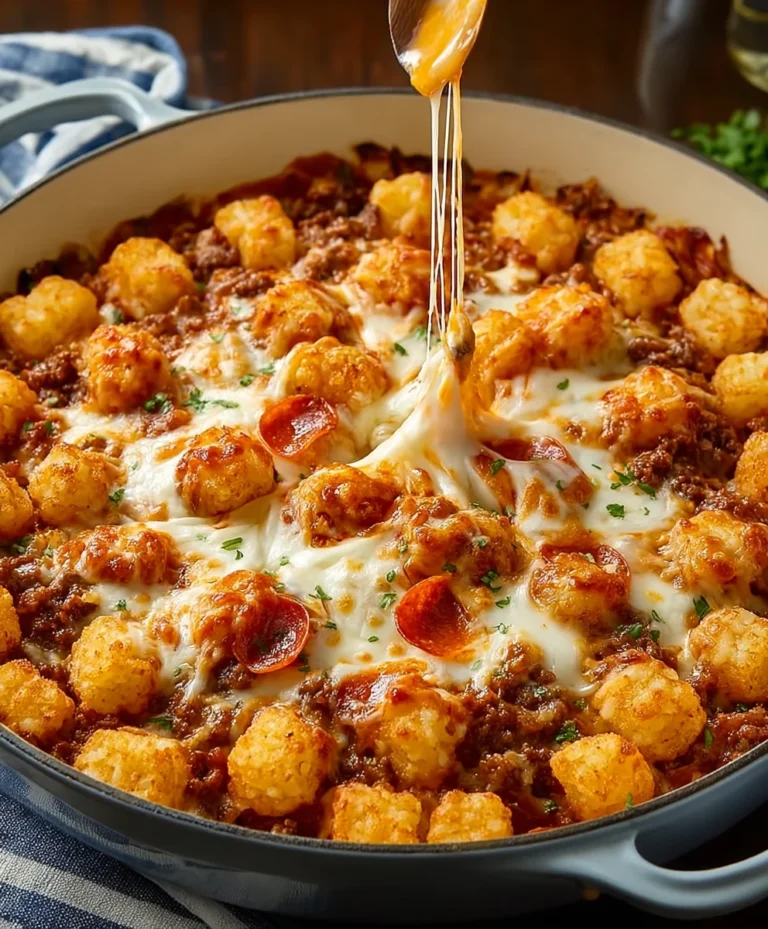 Easy Beef Tot Casserole Recipe – Family Favorite