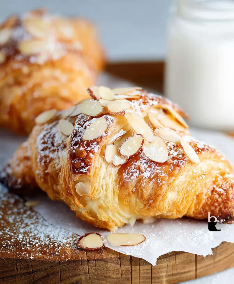 Almond Cream Filled Croissants – Delicious Bakery Treat