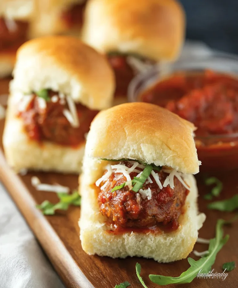 Best Beef Meatball Sliders – Easy Party Appetizer