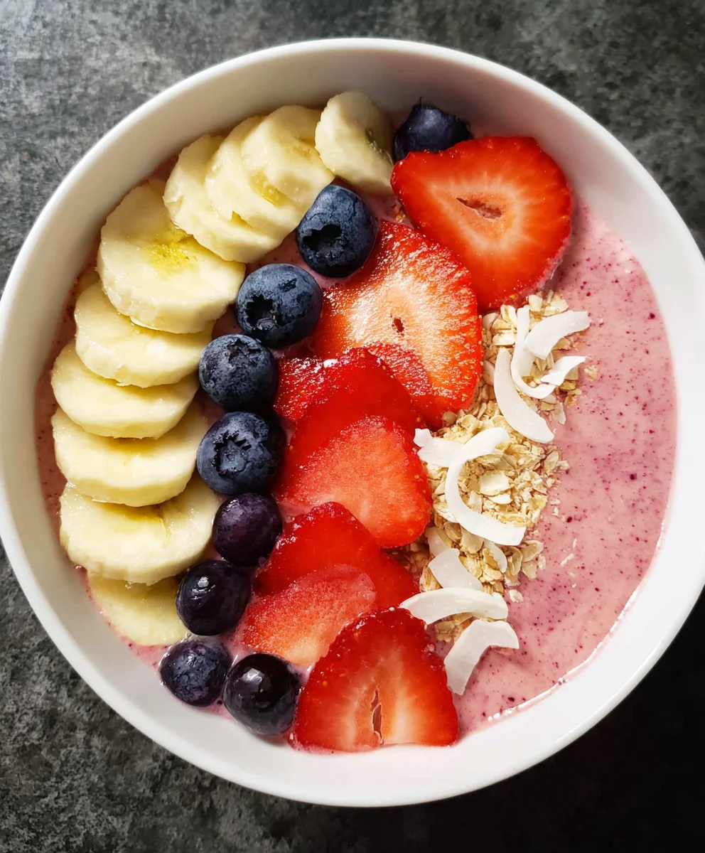 Quick Greek Yogurt Smoothie Bowl- Easy Recipe