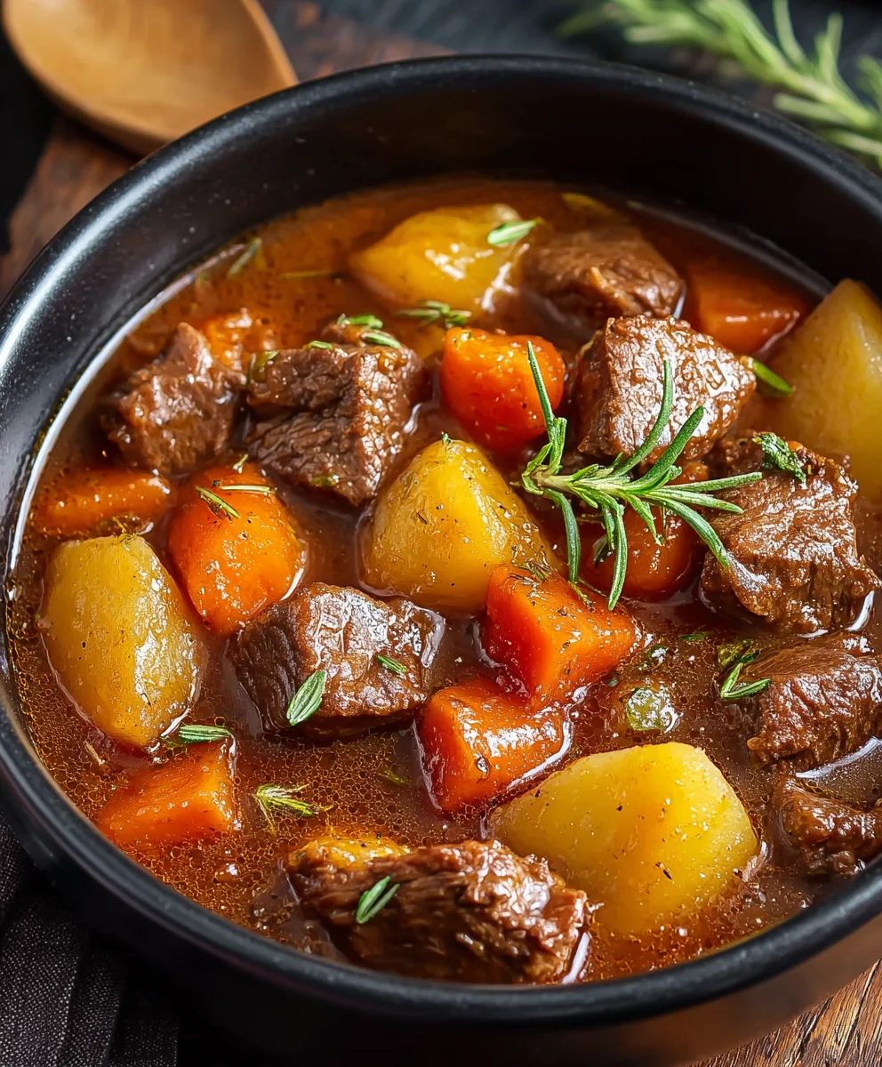 Hearty Homemade Beef Stew - The Ultimate Comfort Food