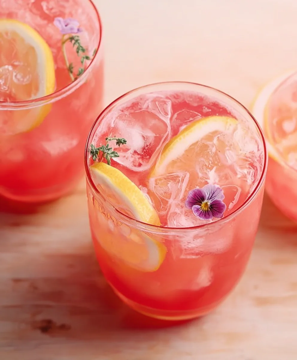 Refreshing Pink Lemonade Non-Non-Non-Alcoholic Alternativeic Drink Recipe