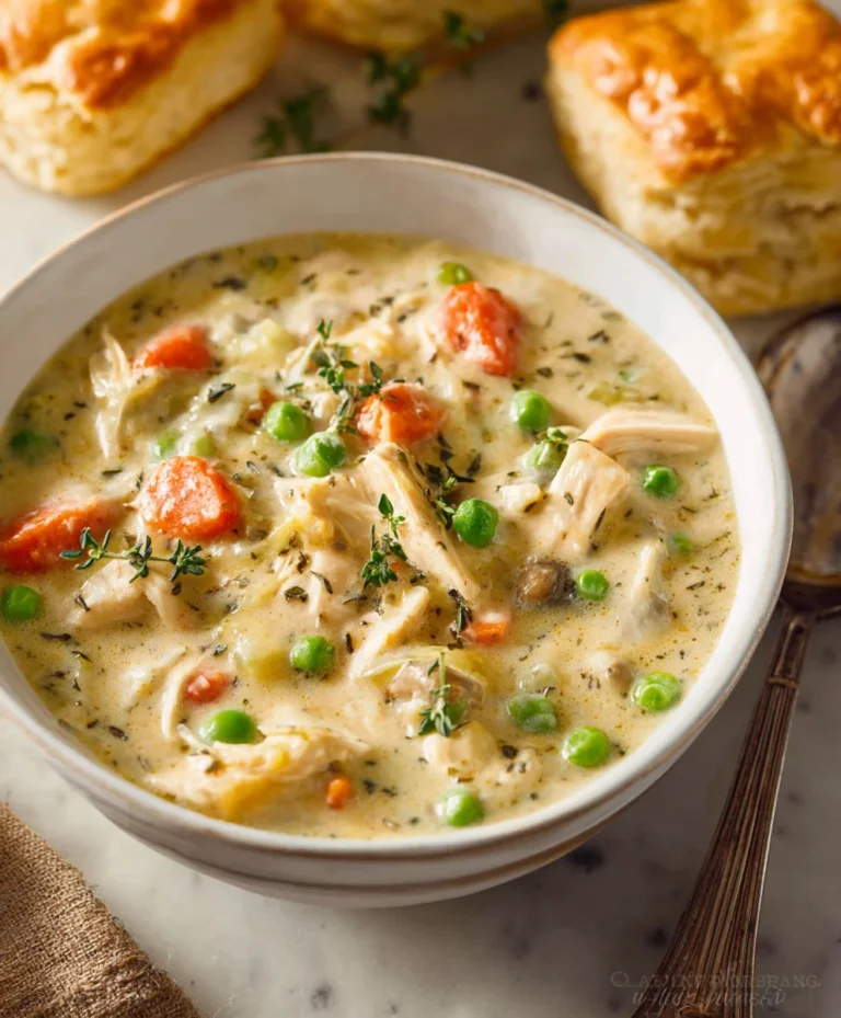 Easy Chicken Pot Pie Soup – Comfort Food Meal