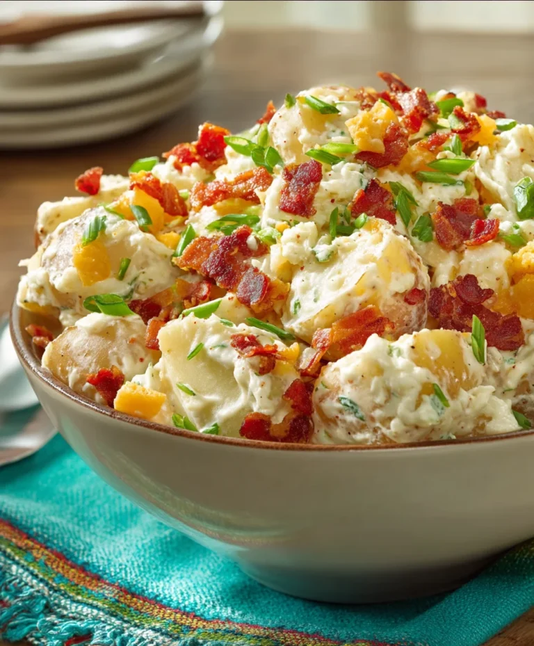 Loaded Beef Baked Potato Salad – Canyon Cookout