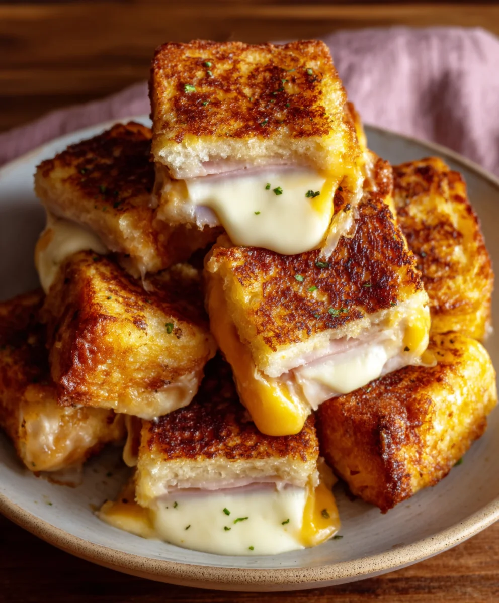 Hawaiian Roll Grilled Cheese-Sweet & Savory Bliss