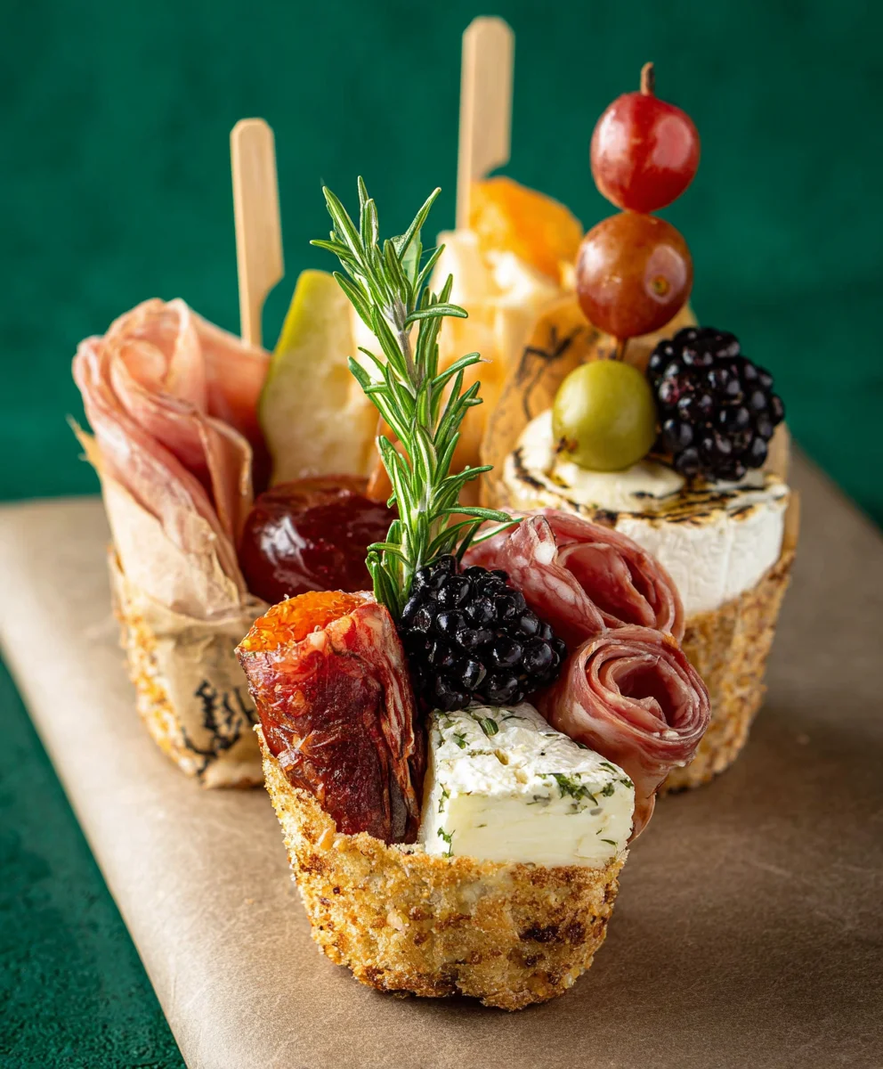 Easy Charcuterie Cups- Beef Bites & Cheeses