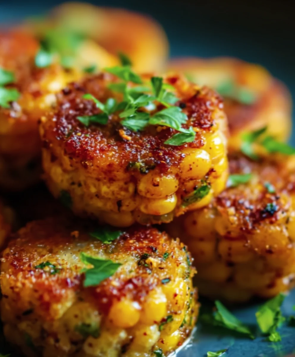 Spicy Mexican Corn Bites - Easy Appetizer Recipe