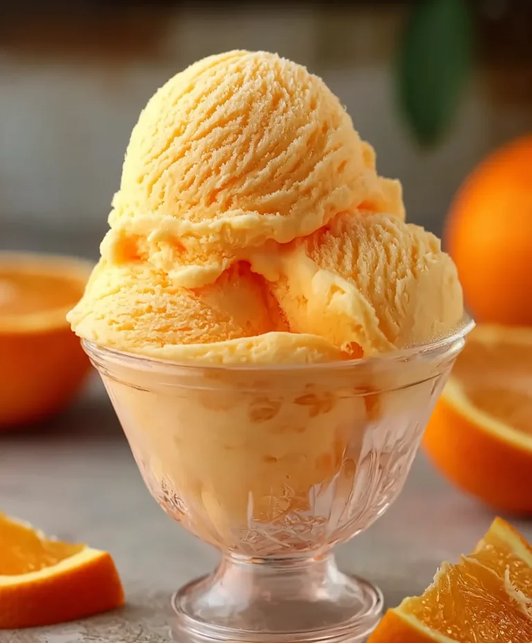 Easy Orange Crush Sherbet Recipe – Refreshing Dessert