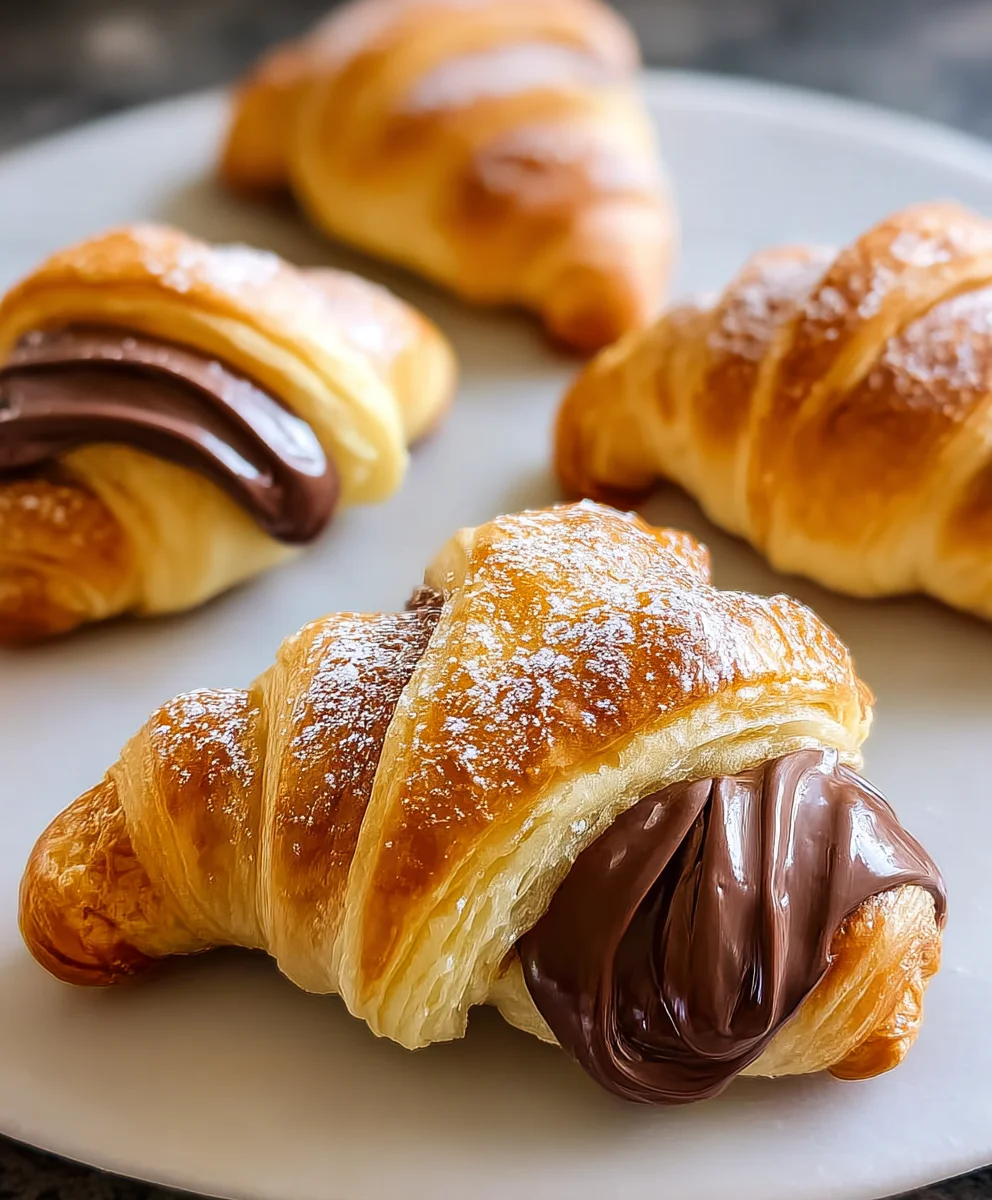 Easy Nutella Crescent Rolls - Quick Sweet Breakfast Treat