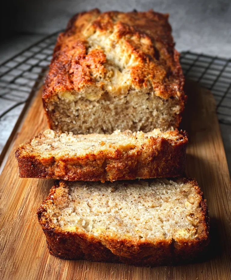 Healthy Cottage Cheese Banana Bread Recipe