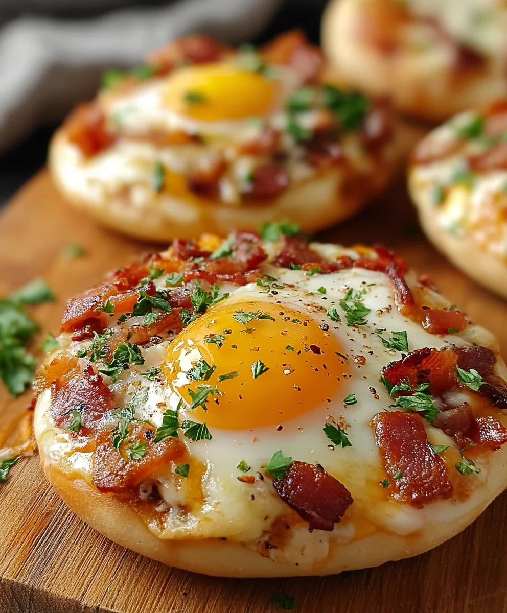 Easy English Muffin Breakfast Pizza Recipe