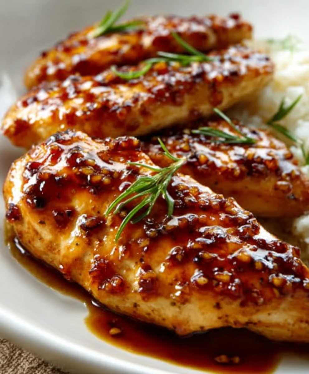 Easy Honey Garlic Chicken Breast Recipe
