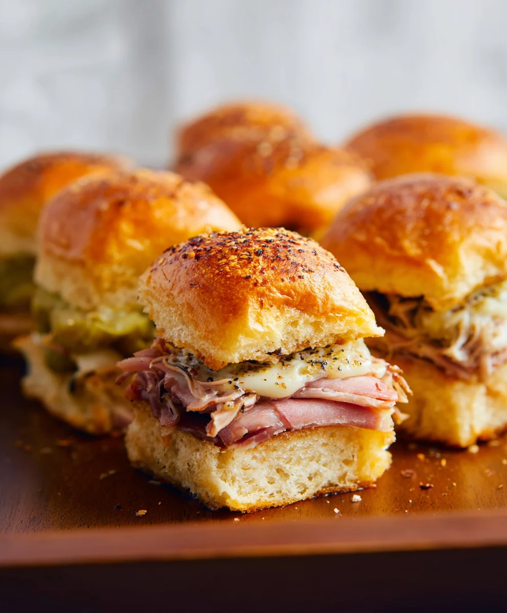 Juicy Beef Cuban Sliders - Easy & Flavorful