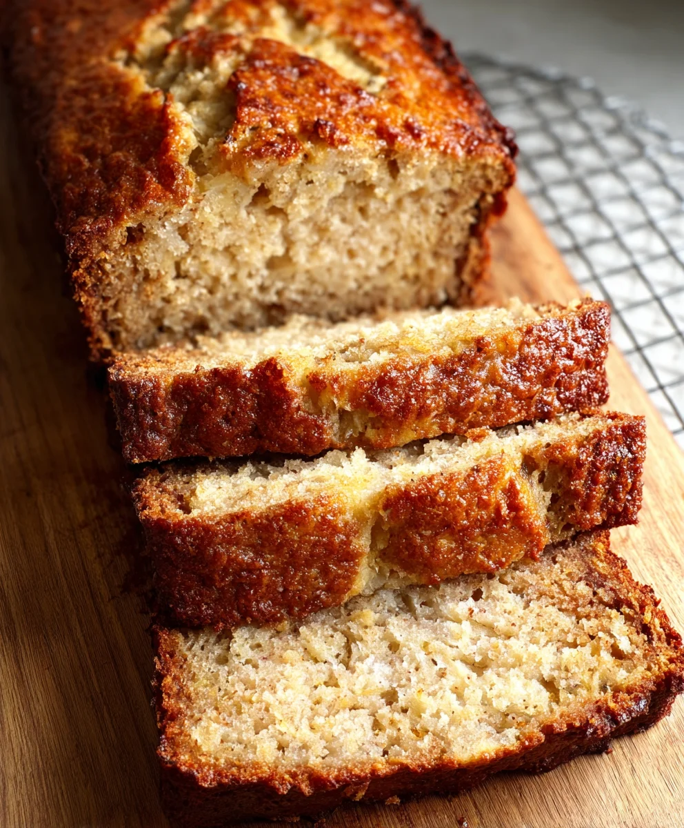 Healthy Cottage Cheese Banana Bread Recipe