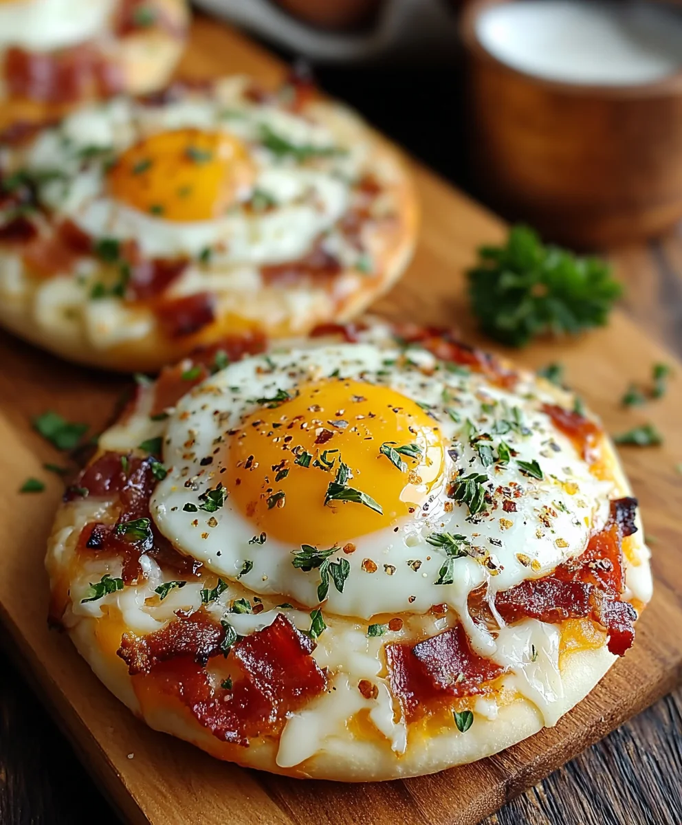 Easy English Muffin Breakfast Pizza Recipe