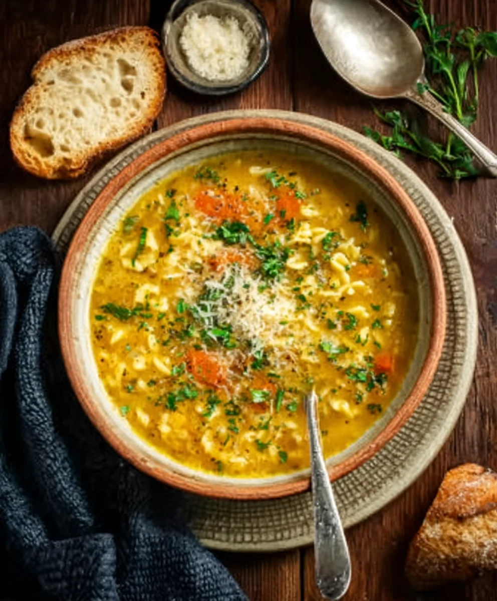 Italian Penicillin Soup Comfort-Heal Recipe