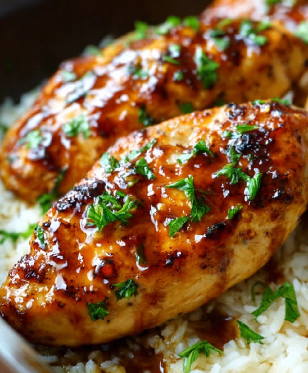 Easy Honey Garlic Chicken Breast Recipe