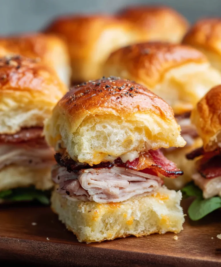 Easy Beef Club Sliders-Delicious Party Appetizer