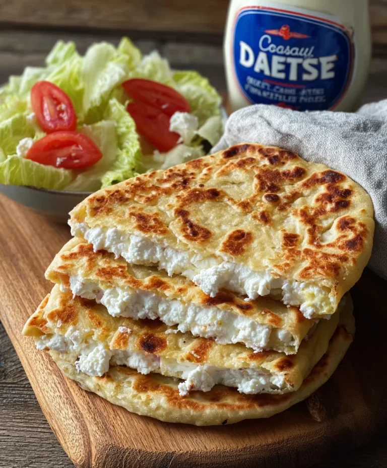Easy Cottage Cheese Flatbread Recipe Quick & Delicious