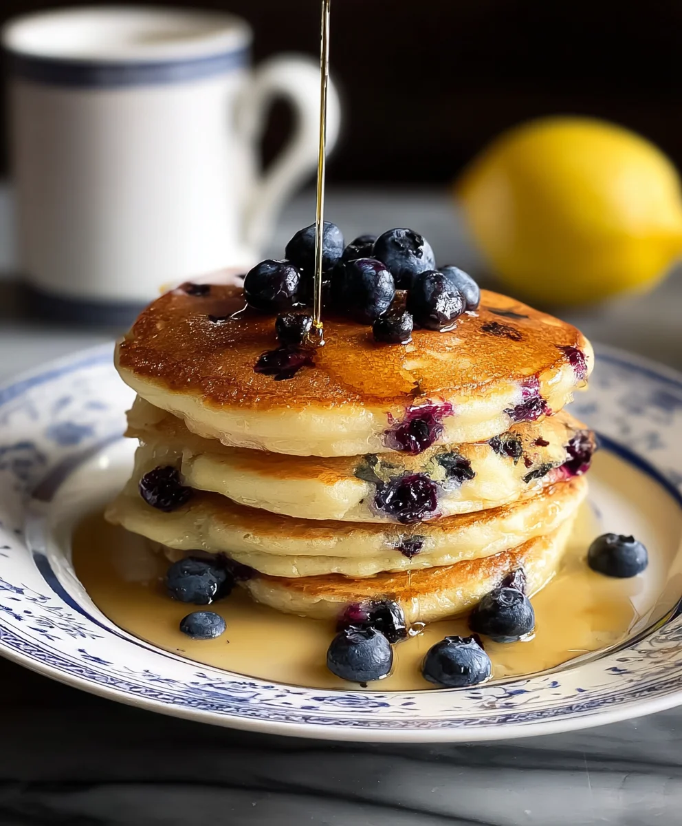 Easy Blueberry Pancakes- Fluffy & Delicious Recipe