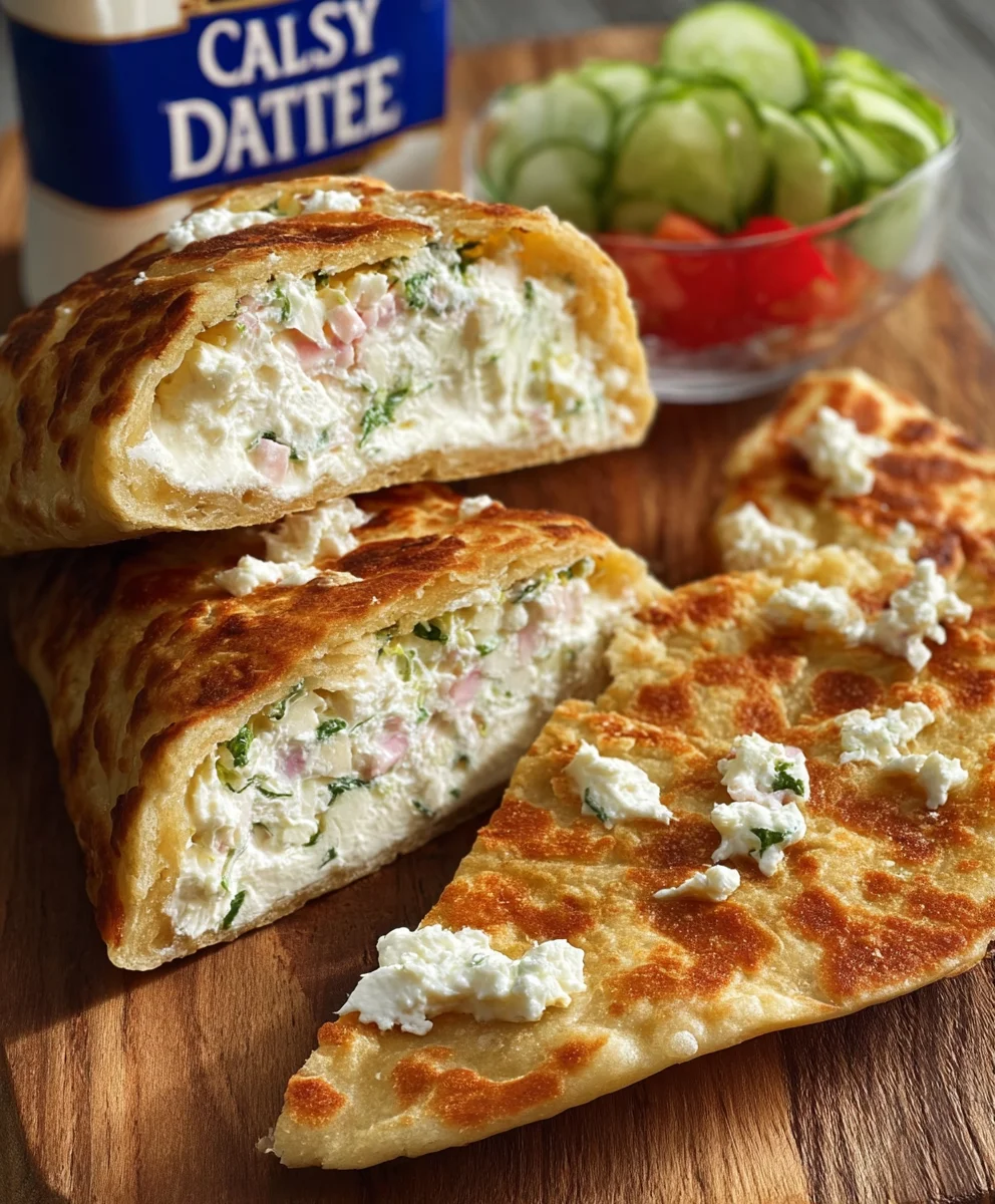 Easy Cottage Cheese Flatbread Recipe Quick & Delicious