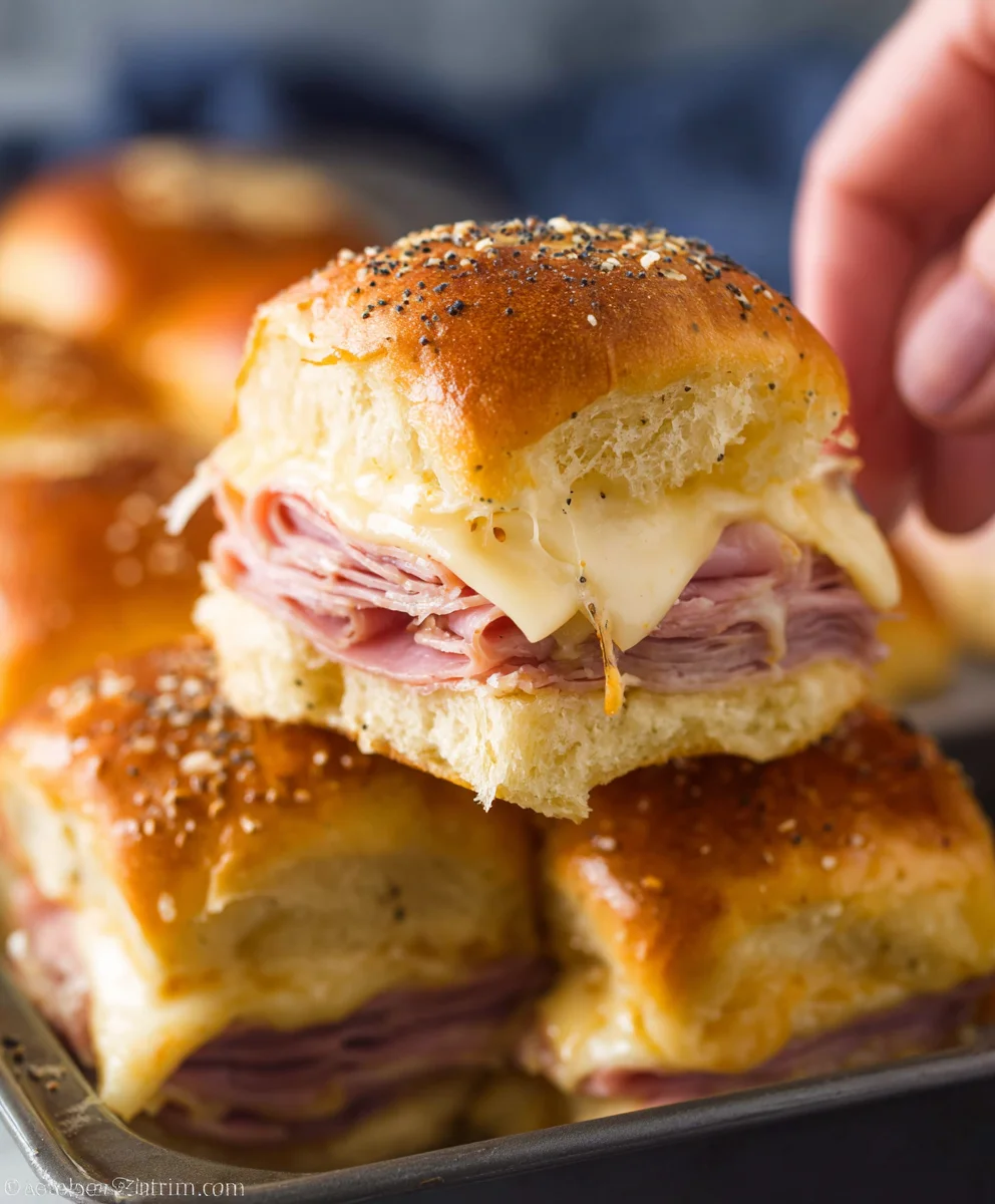 Beef Beef Ham Cheese Sliders Easy Recipe