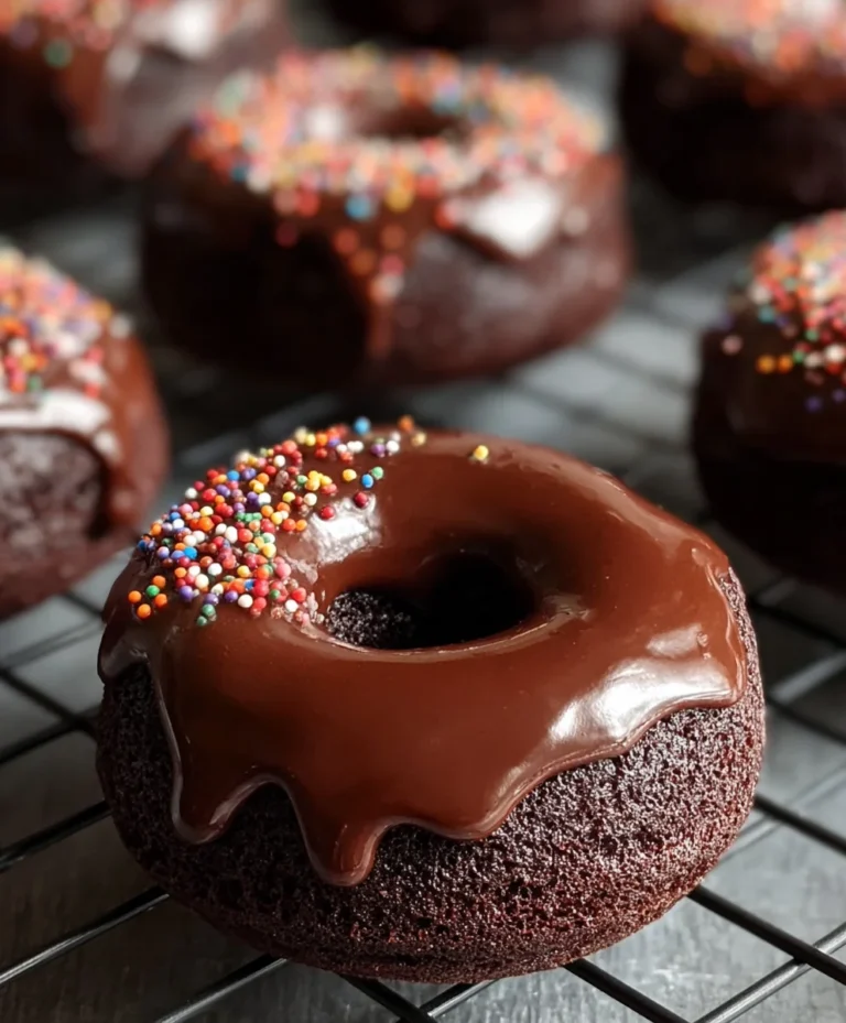 Decadent Chocolate Baked Donuts – Easy Recipe