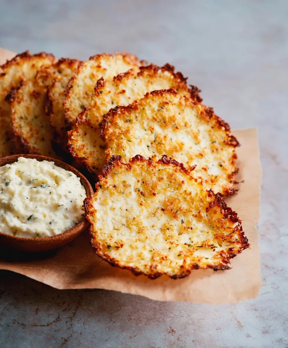Crispy Cottage Cheese Chips-Healthy Snack Ideas