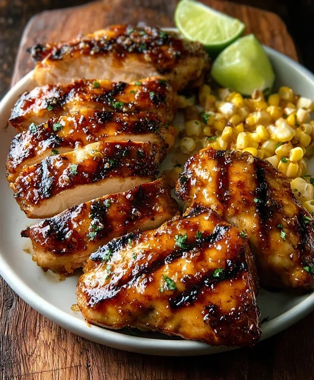 Grilled Hot Honey Chicken