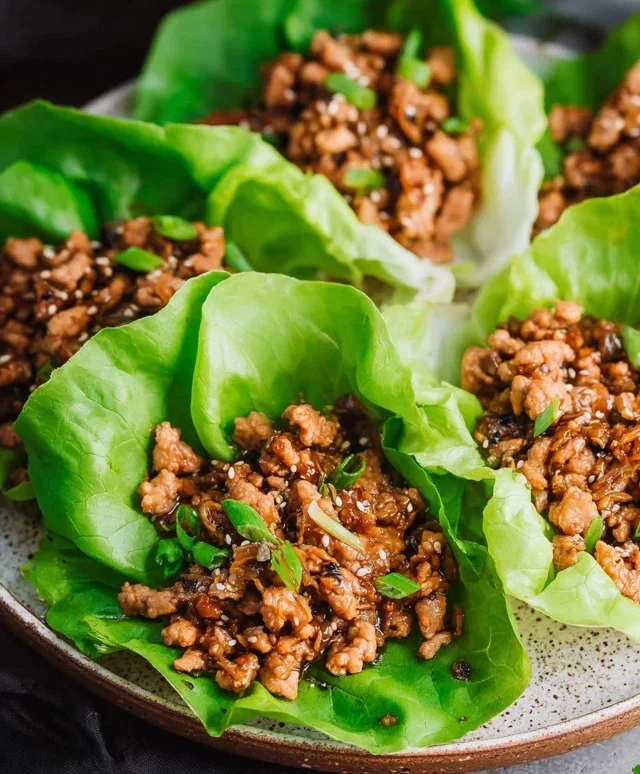 Crunchy PF Chang's Lettuce Wraps