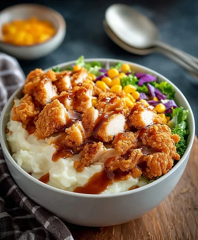 Copycat KFC Bowls