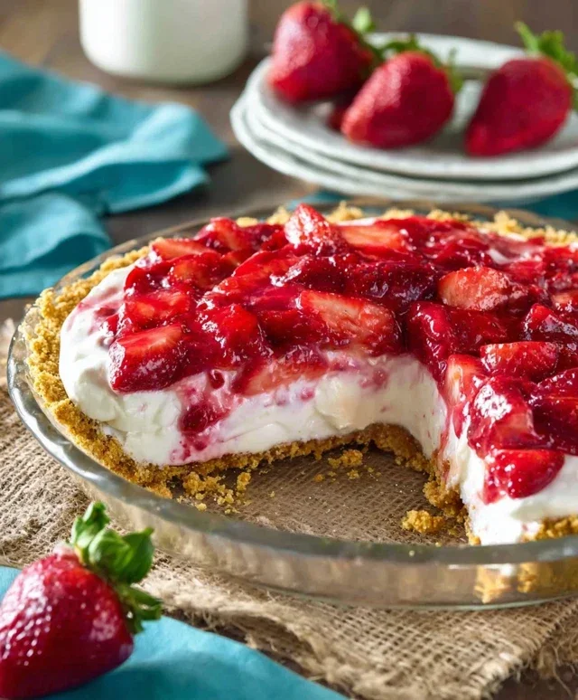 Strawberry Cream Cheese Pie