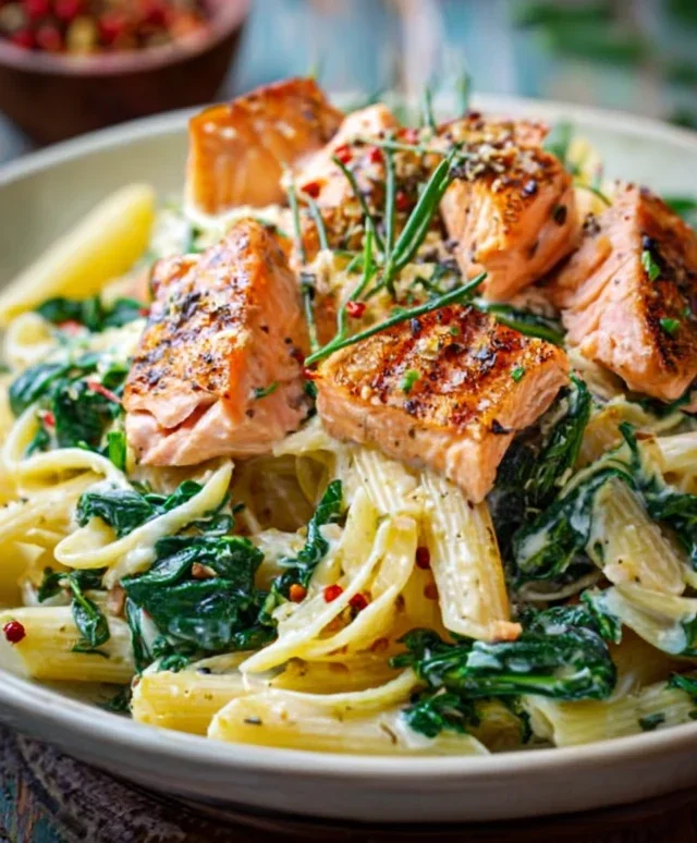 Salmon Spinach Pasta Dish: A Delicious and Nutritious Recipe to Try Today