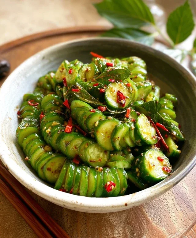 Spicy Asian Cucumber Salad