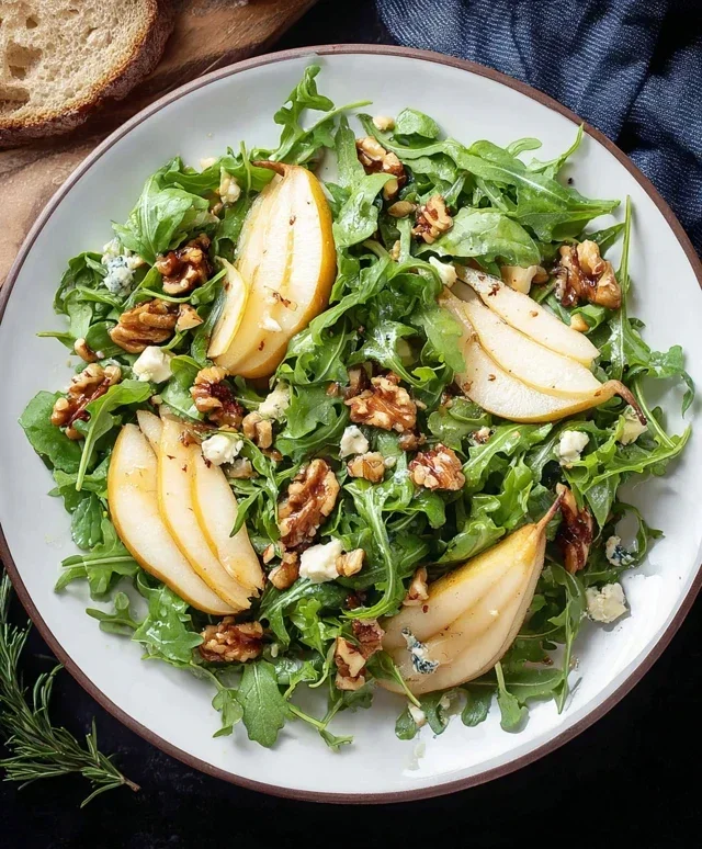 Arugula Pear Salad